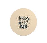 Questo Casa, Round Digital Printed Mouse Pad, Non-Slip Base, for Office and Home, Diameter:22cm