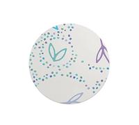 Questo Casa, Round Digital Printed Mouse Pad, Non-Slip Base, for Office and Home, Diameter:22cm