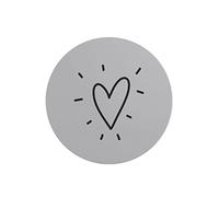 Questo Casa, Round Digital Printed Mouse Pad, Non-Slip Base, for Office and Home, Diameter:22cm