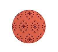 Questo Casa, Round Digital Printed Mouse Pad, Non-Slip Base, for Office and Home, Diameter:22cm
