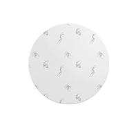 Questo Casa, Round Digital Printed Mouse Pad, Non-Slip Base, for Office and Home, Diameter:22cm