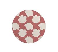 Questo Casa, Round Digital Printed Mouse Pad, Non-Slip Base, for Office and Home, Diameter:22cm