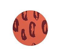 Questo Casa, Round Digital Printed Mouse Pad, Non-Slip Base, for Office and Home, Diameter:22cm