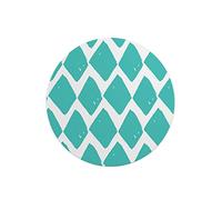 Questo Casa, Round Digital Printed Mouse Pad, Non-Slip Base, for Office and Home, Diameter:22cm