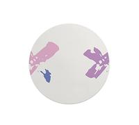 Questo Casa, Round Digital Printed Mouse Pad, Non-Slip Base, for Office and Home, Diameter:22cm