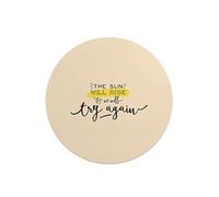 Questo Casa, Round Digital Printed Mouse Pad, Non-Slip Base, for Office and Home, Diameter:22cm
