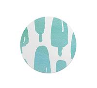 Questo Casa, Round Digital Printed Mouse Pad, Non-Slip Base, for Office and Home, Diameter:22cm