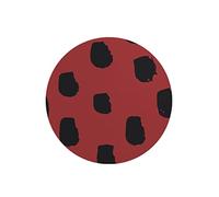 Questo Casa, Round Digital Printed Mouse Pad, Non-Slip Base, for Office and Home, Diameter:22cm