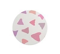 Questo Casa, Round Digital Printed Mouse Pad, Non-Slip Base, for Office and Home, Diameter:22cm