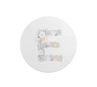 Questo Casa, Round Digital Printed Mouse Pad, Non-Slip Base, for Office and Home, Diameter:22cm