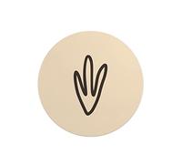 Questo Casa, Round Digital Printed Mouse Pad, Non-Slip Base, for Office and Home, Diameter:22cm