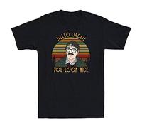 Questo Shalom Hello Jackie You Look Nice Friday Night T-Shirt Black