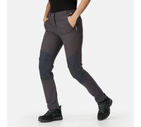 Regatta Women's Water-repellent Questra V Walking Trousers Seal Grey, Size: 12 Regular