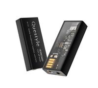 Questyle M15i Headphone Amplifier [MFi Certified] Portable USB DAC Amps with 4.4mm and 3.5mm Dual Outputs Supports PCM 768kHz/DSD512 High Resolution Lossless for Smartphones/PC/Laptops