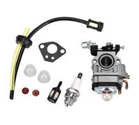 Queta Carburettor for 52cc 49cc 43cc Brush Cutter Engine, Carburettor Kit with Seal, Hose, Spark Plug and Petrol Filter