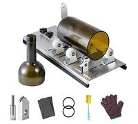Queta glass cutter bottle cutter for bottles stainless steel bottle cutter 5 adjustable wheel glass cutter for DIY bottles