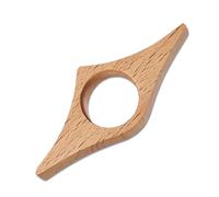 Quetto Book Page Holder for Reading Fans Book Lovers Natural Wooden Thumb Bookmark Perfect Reading Accessory for Novels Books