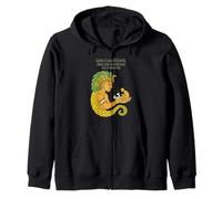 Quetzalcóatl and the Creation of Humans Aztec Mythology Zip Hoodie