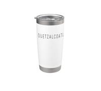 Quetzalcoatl/Aztec Feathered Serpent Mythology Design Stainless Steel Insulated Tumbler