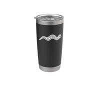 Quetzalcoatl/Aztec Feathered Serpent Mythology Design Stainless Steel Insulated Tumbler