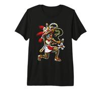 Quetzalcoatl Aztec God Ancient Mayan Mythology Serpent Premium T-Shirt