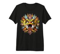 Quetzalcoatl Aztec God Ancient Mayan Mythology Serpent Premium T-Shirt