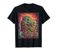 Quetzalcoatl Aztec God Feathered Serpent Kukulkan Graphic T-Shirt
