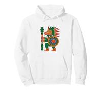 Quetzalcoatl Aztec Mexican Dragon Feathered Serpent God Pullover Hoodie