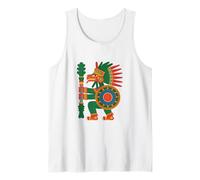 Quetzalcoatl Aztec Mexican Dragon Feathered Serpent God Tank Top