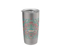 Quetzalcoatl Aztec Sun Stone Serpent Mexico Aztec Art Stainless Steel Insulated Tumbler