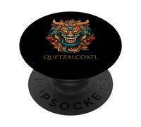 Quetzalcoatl Feathered Serpent Ouroboros Mayan Aztec God PopSockets Swappable PopGrip