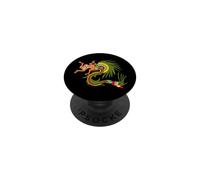 Quetzalcoatl. Feathered Snake. Aztec God PopSockets Adhesive PopGrip