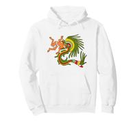 Quetzalcoatl. Feathered Snake. Aztec God Pullover Hoodie