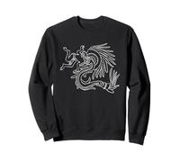 Quetzalcoatl. Feathered Snake. Aztec God Sweatshirt