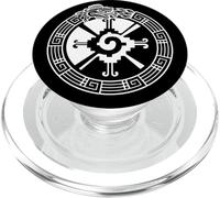 Quetzalcoatl Ouroboros Hunab Ku Ometeotl Aztec Serpent PopSockets PopGrip for MagSafe