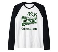 Quetzalcoatl Raglan Baseball Tee