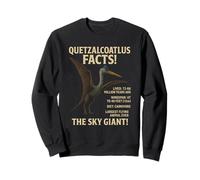 Quetzalcoatlus Facts Educational Prehistoric Flying Reptile Sweatshirt