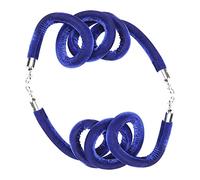 Queue Barrier Ropes2 Pack 3.8cm Thick Foam Core Event Crowd Control Stanchion 100cm (3.26ft) Ideal for Home & Venue Access Zones