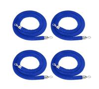 Queue Control Rope with Metal Hooks SType Barrier Ropes for Event Management Concerts and TheatersDurable & Easy to Install