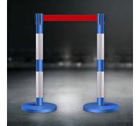 Queue Management Set for Crowd Control in Public Spaces