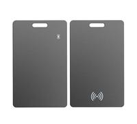 Quevati Ultra Slim Wallet Tracking Card - 2 Pieces, Air Tag Wallet Locator, Not Rechargeable, Compatible with Apple Find My (iOS Only), No Replaceable Batteries