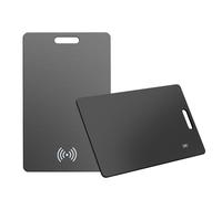 Quevati Ultra Slim Wallet Tracking Card, Air Tag Wallet Locator, Not Rechargeable, Compatible with Apple Find My (iOS Only), No Replaceable Batteries