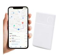 Quevati Ultra Slim Wallet Tracking Card, Air Tag Wallet Locator, Not Rechargeable, No Replaceable Batteries, Compatible with Apple Find My (iOS Only)