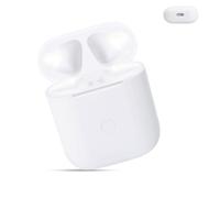 Quevati Wireless Charging Case Compatible with Air-pods 1st and 2nd generations, Genuine Replacement Charging Case with Bluetooth Pairing and Sync Button