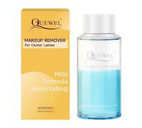 QUEWEL Lash Clusters Glue Remover 150ml Cluster Lashes Remover for Eyelash Clusters Gentle Water-Oil Texture，DIY Eyelash Bond Removal, No Irritation Quick Dissolves Less than 60s