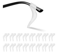 Qufiiry 16 Pairs Silicone Eyeglass Ear Cushions, Anti Slip Glasses Ear Grips Hooks, Glasses Grips Behind Ears, Glasses Accessories, Stop Glasses Slipping Down Nose for Sunglasses, Reading Glasses