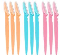 Qufiiry Dermaplaning Blades for Face, 9 Pcs Eyebrow Razor, Razors Shaper Women, Safety Facial Hair Remover, Exfoliating Dermaplaning Tool for Women and Men