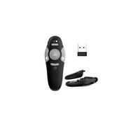 QUI Presentation Clicker Pointer, 328FT Wireless Presenter Remote PPT PowerPoint Clicker, 2.4GHz Presentation Pointer Slide Advancer for Mac, Laptop