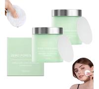 Quia Zero Pore Pads, Quiazero Korean Beauty Pore-Pad, Dual-Textured Facial Toner Pads for Exfoliation, Deep Cleansing & Pore Minimizing, Ideal for All Skin Types (2Pcs)