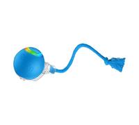 Quibron Interactive Cat Ball Toy with Flashing Lights & Bird Sounds - Multi-Surface Adaptive Roller, USB Rechargeable Motion-Activated Cat Teaser for Indoor Cats, Smart Enrichment Gift (Blue)